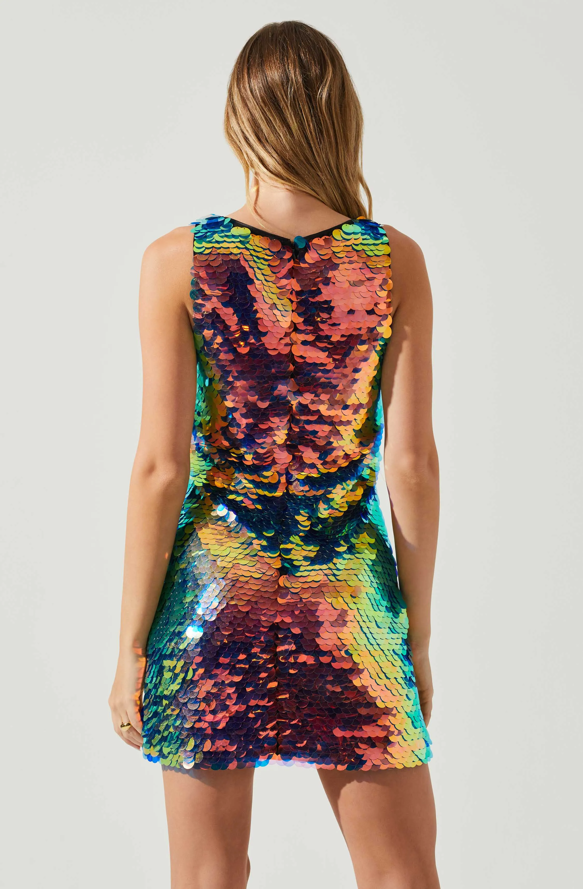 Sima Sequin Mini Dress sold by Astr product image thumbnail 5