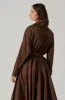 Darany Belted Midi Shirt Dress sold by Astr