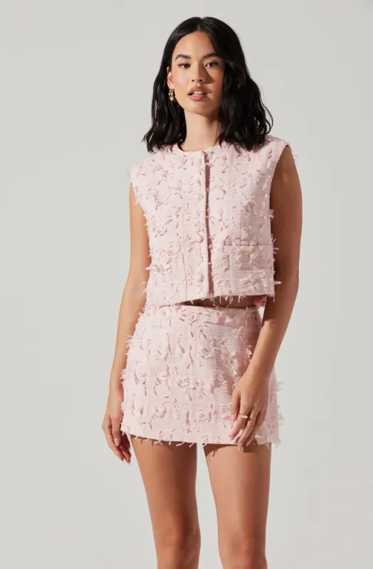 Francie Tweed Vest sold by Astr