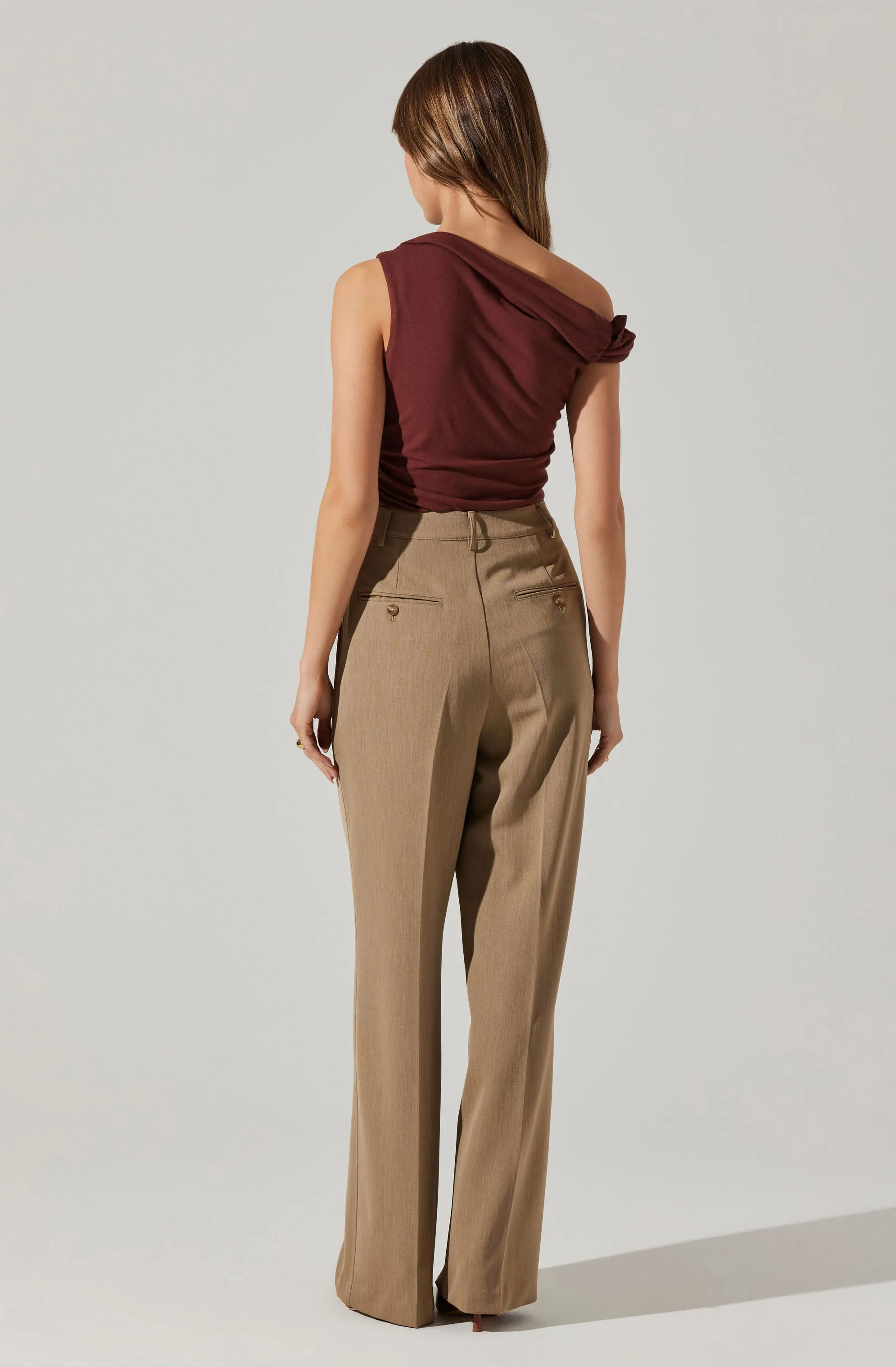 Zivon Asymmetrical Sleeveless Top sold by Astr product image thumbnail 4