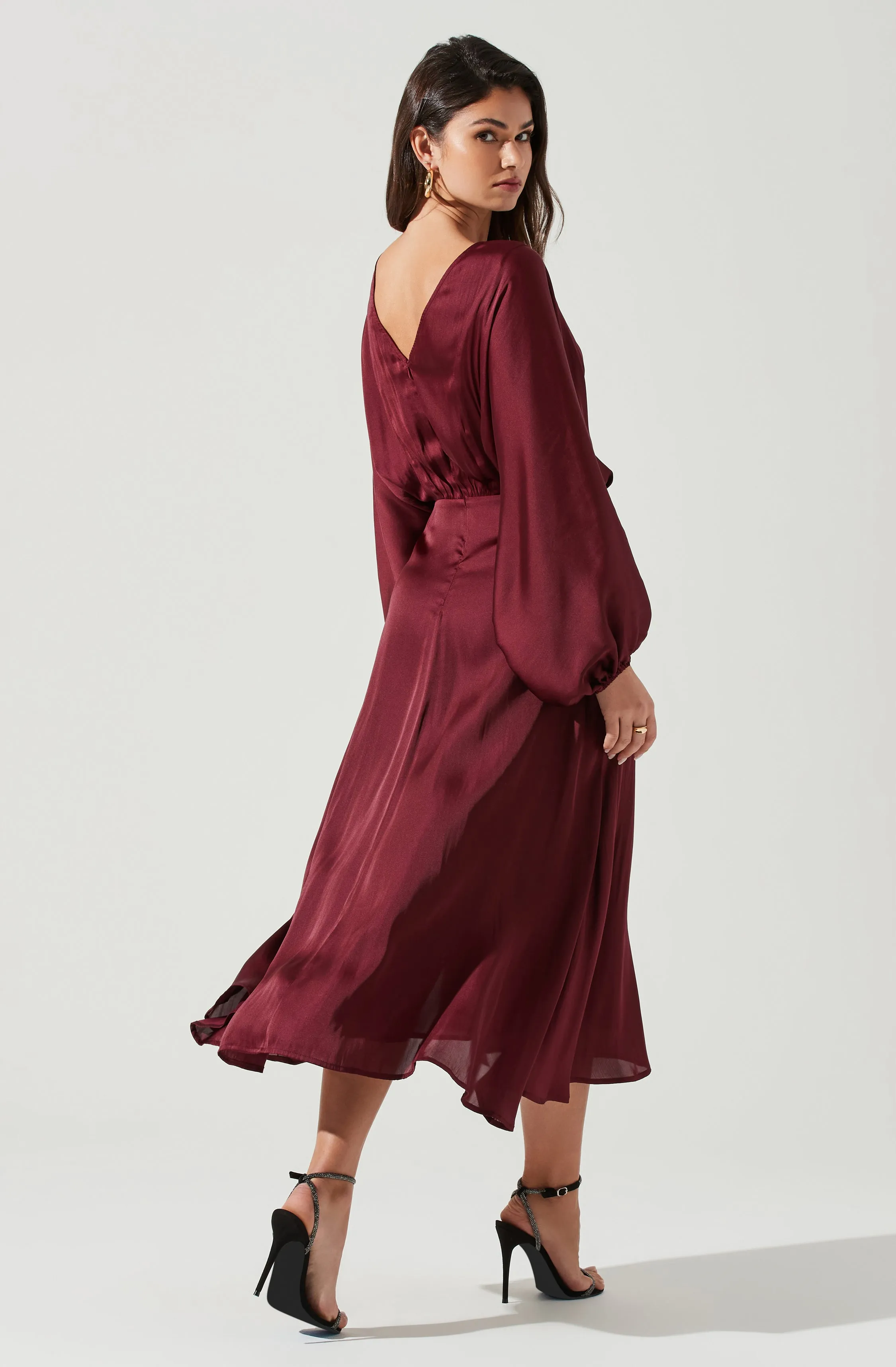 Marin Dolman Sleeve Midi Dress sold by Astr product image thumbnail 5