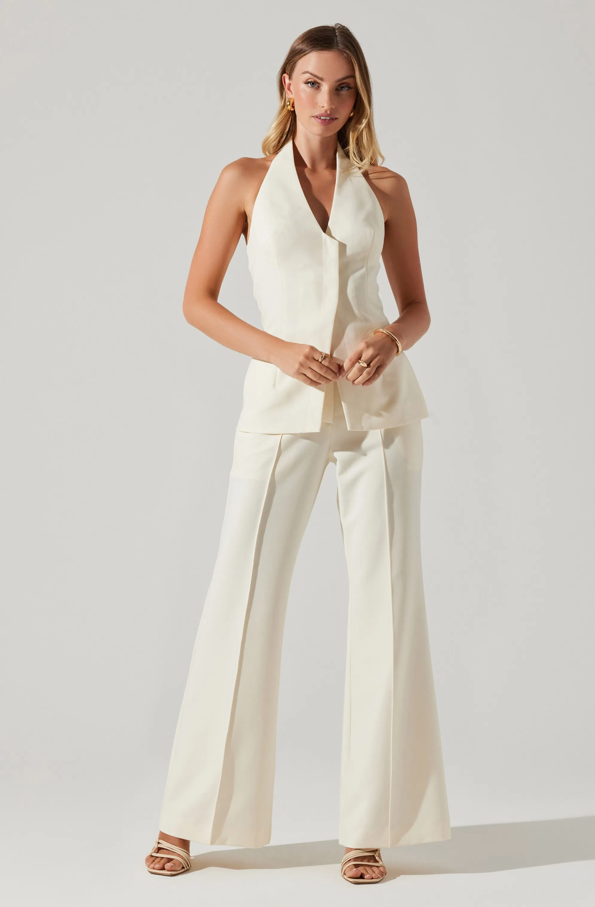 Chaser High Waisted Flare Pants sold by Astr