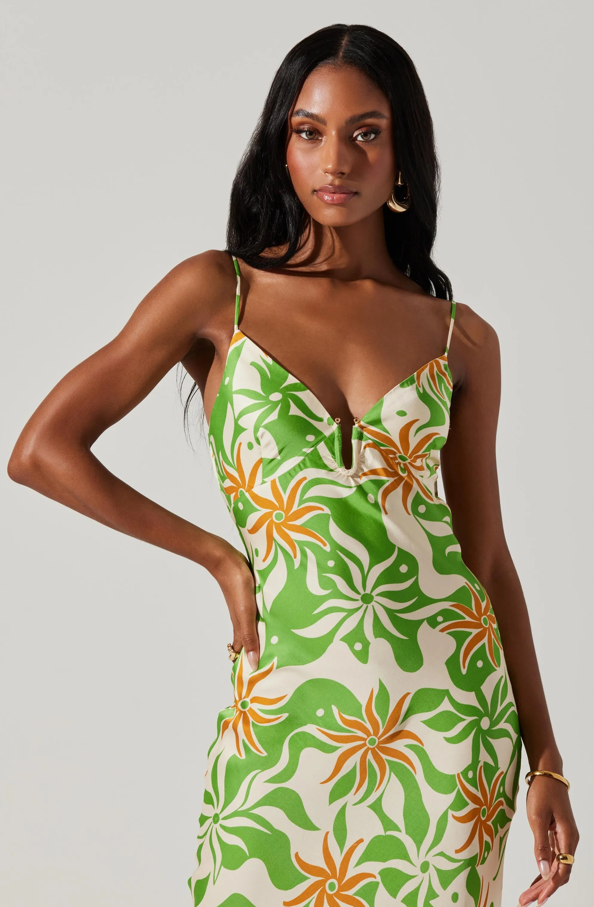 Lysandra Open Back Maxi Dress sold by Astr product image thumbnail 2
