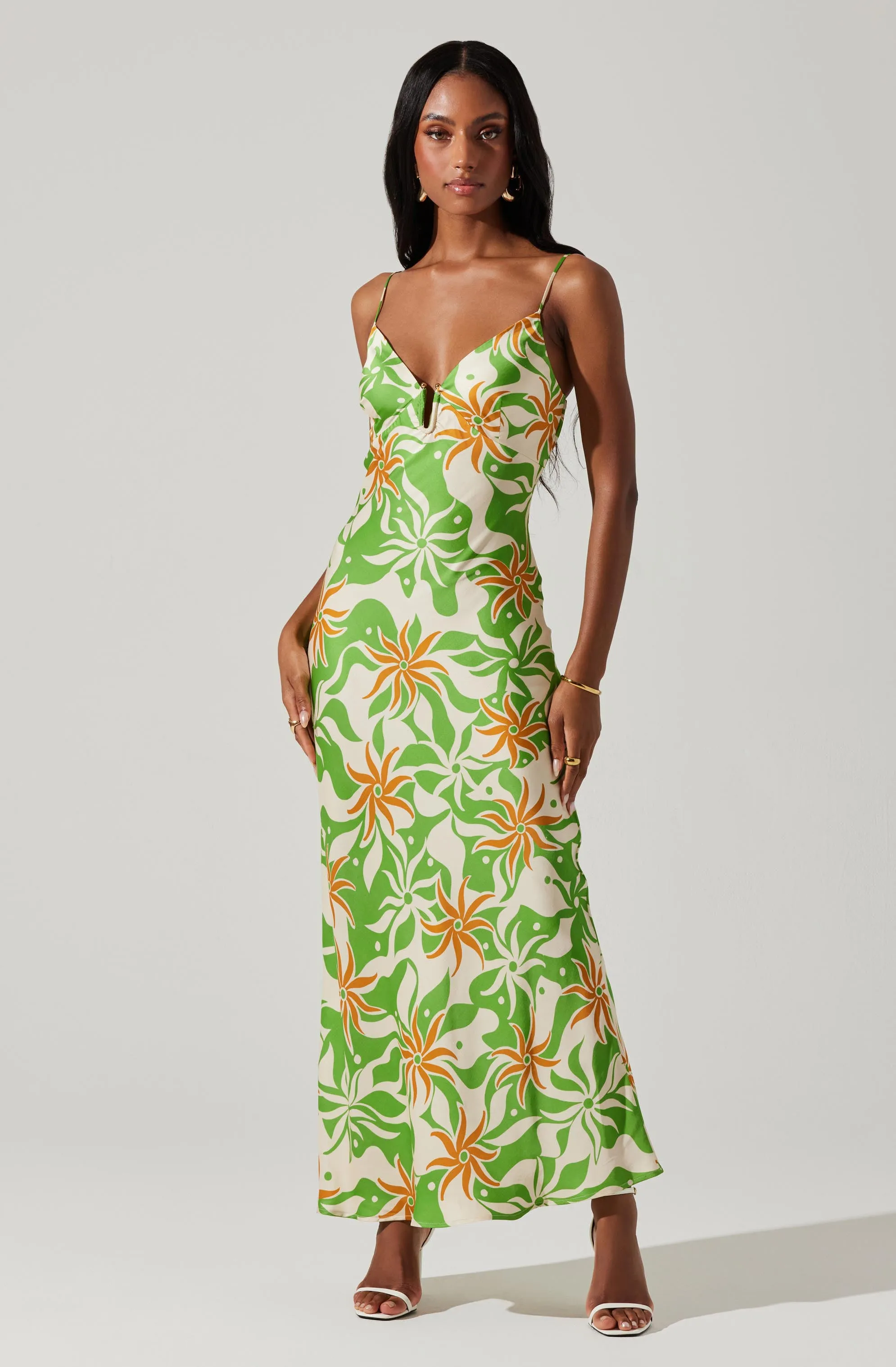 Lysandra Open Back Maxi Dress sold by Astr product image thumbnail 3