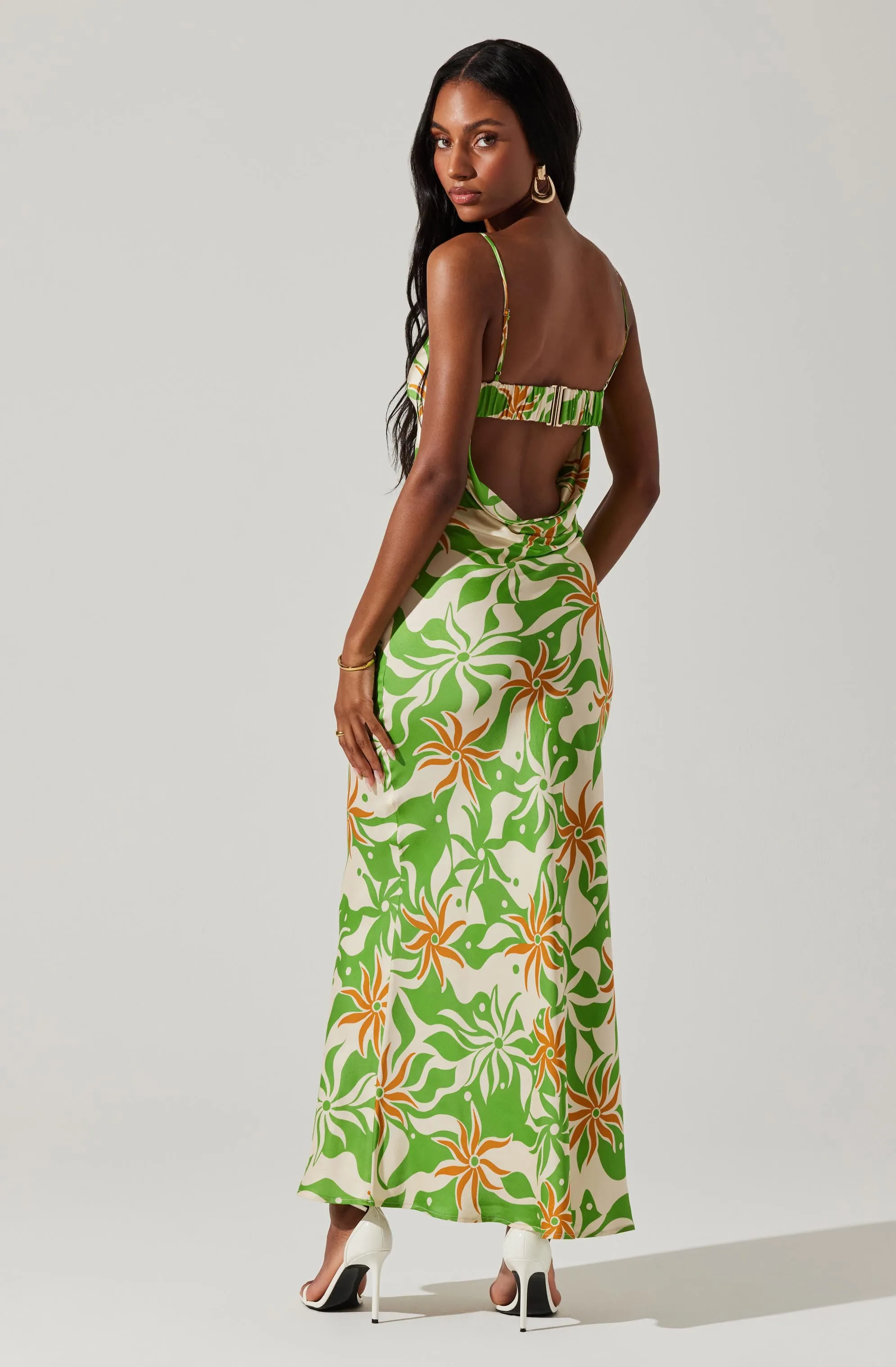 Lysandra Open Back Maxi Dress sold by Astr product image thumbnail 5