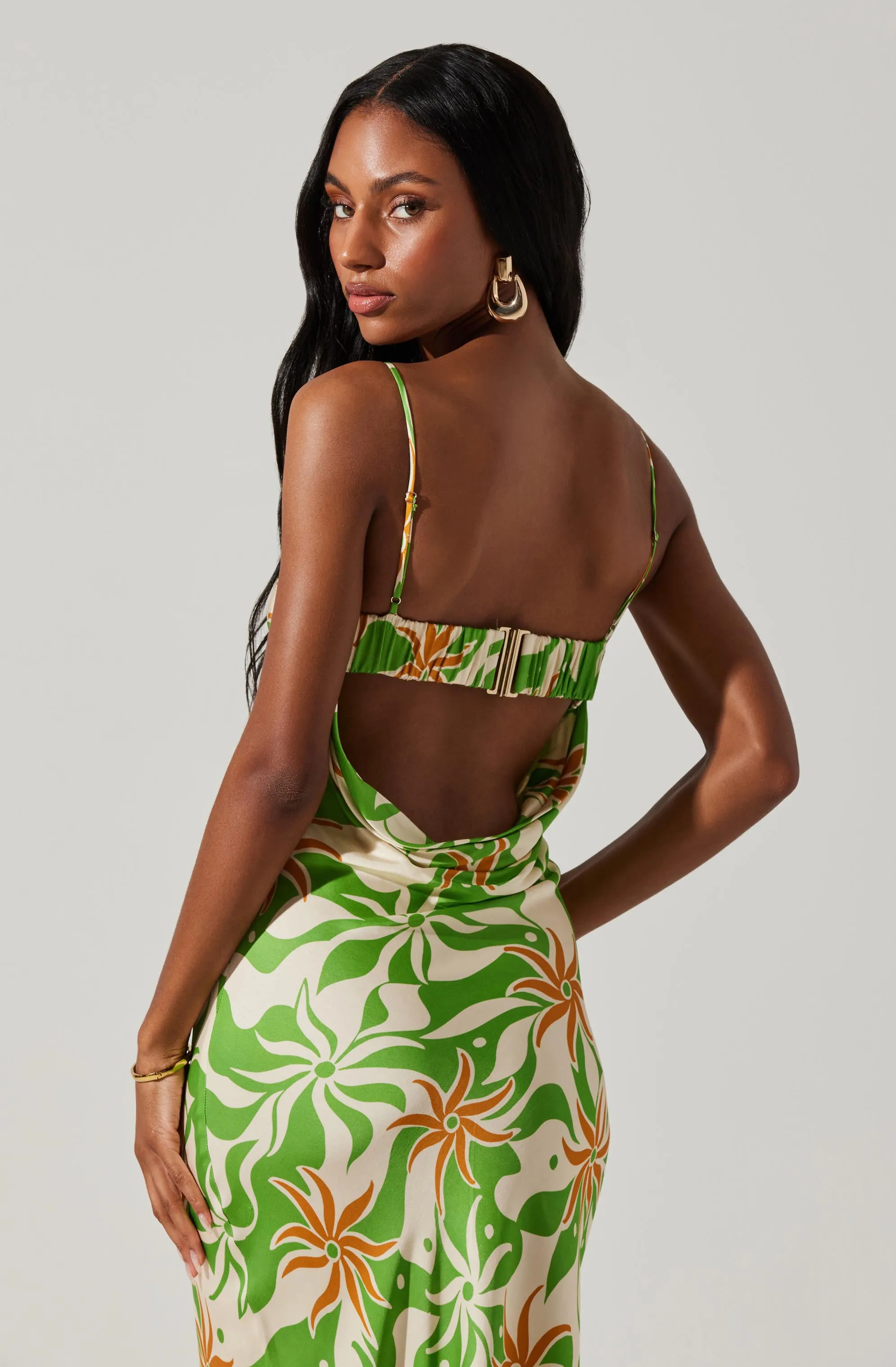 Lysandra Open Back Maxi Dress sold by Astr product image thumbnail 4