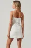 Vietta Ruched Mini Dress sold by Astr
