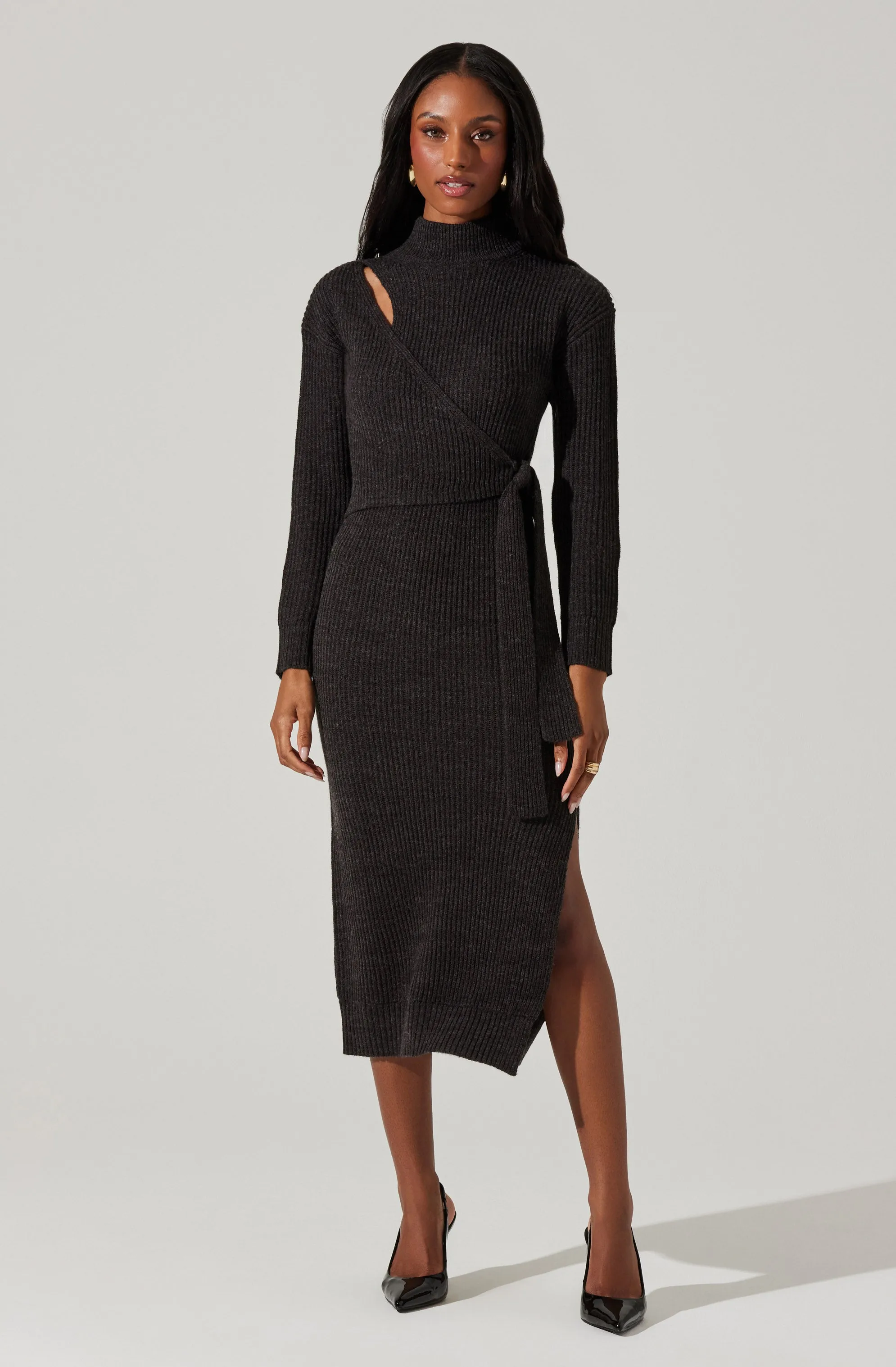 Audree sweater dress sold by Astr