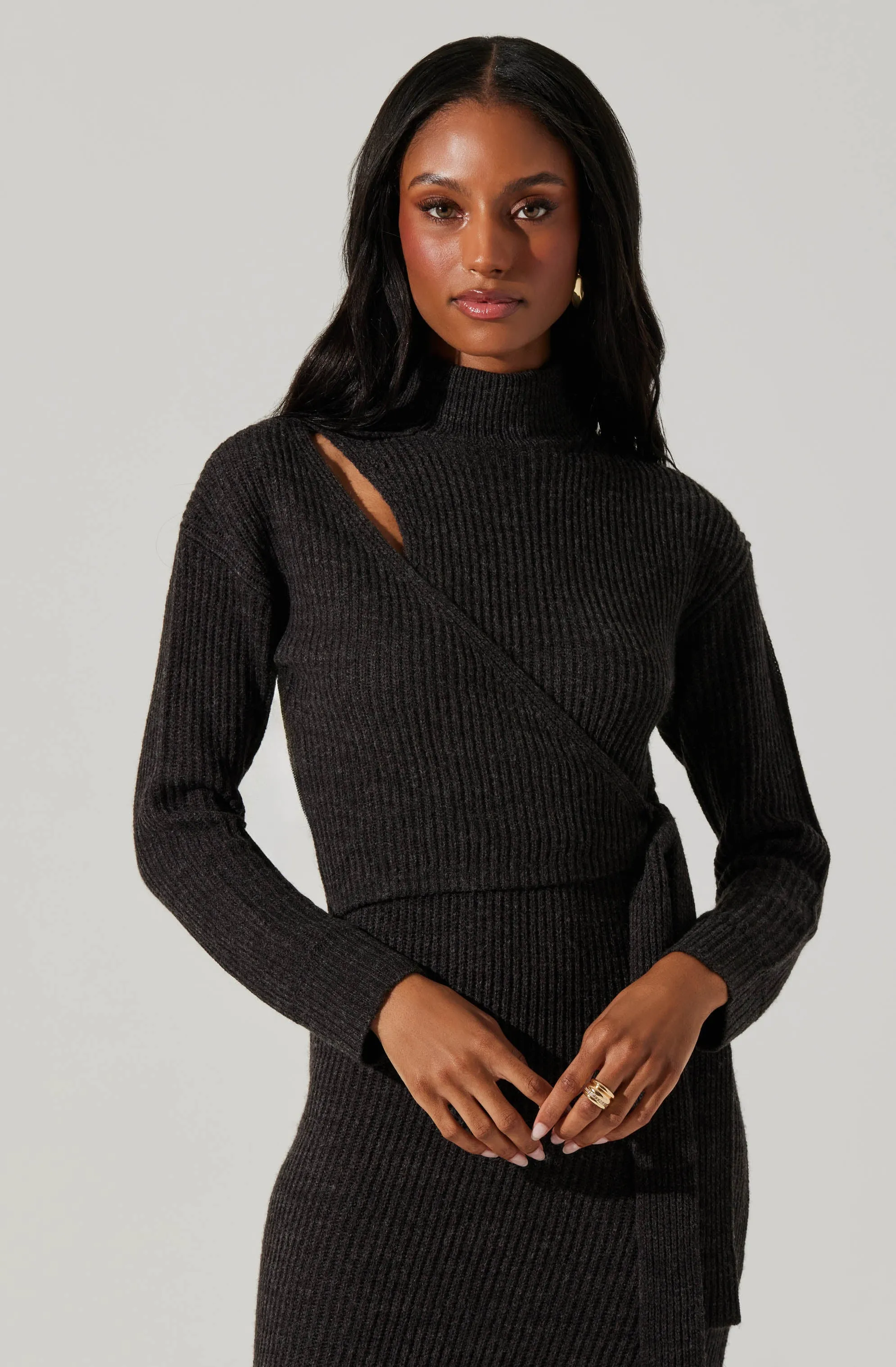 Audree sweater dress sold by Astr product image thumbnail 2