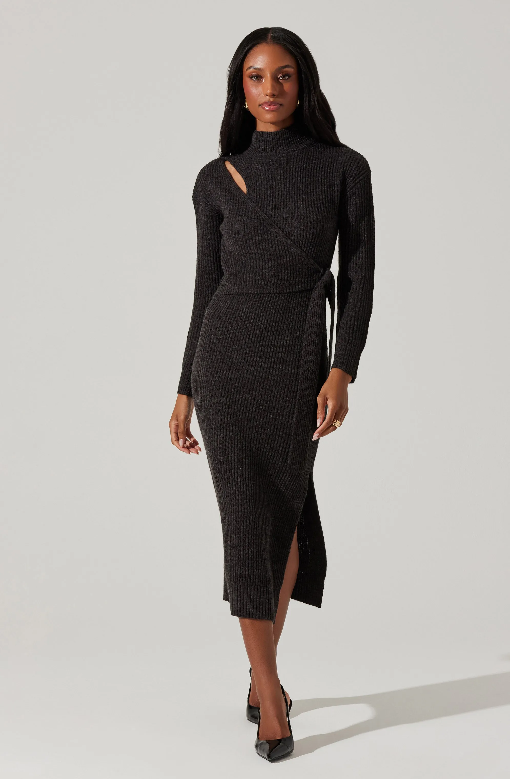Audree sweater dress sold by Astr product image thumbnail 5