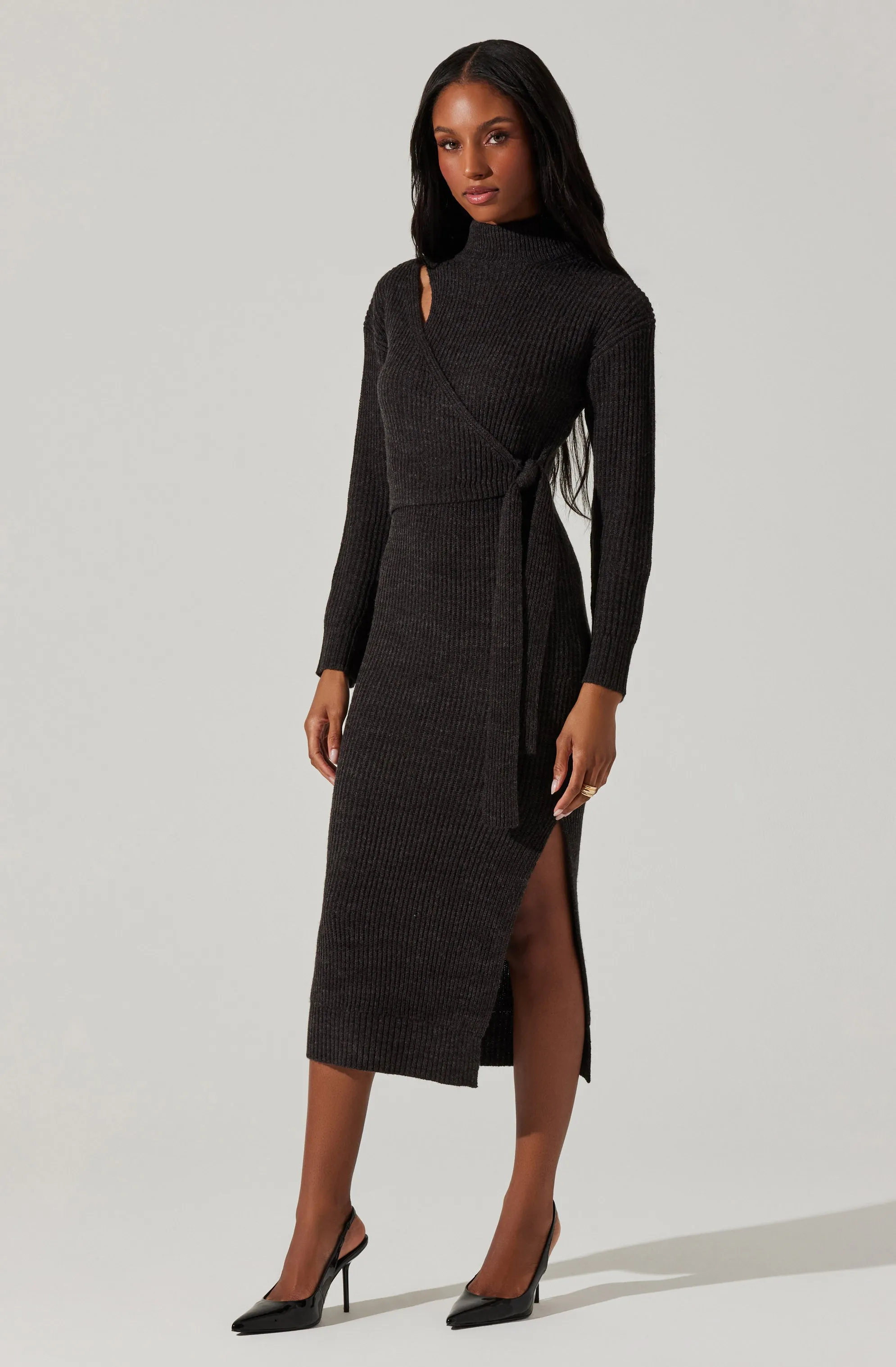 Audree sweater dress sold by Astr product image thumbnail 3
