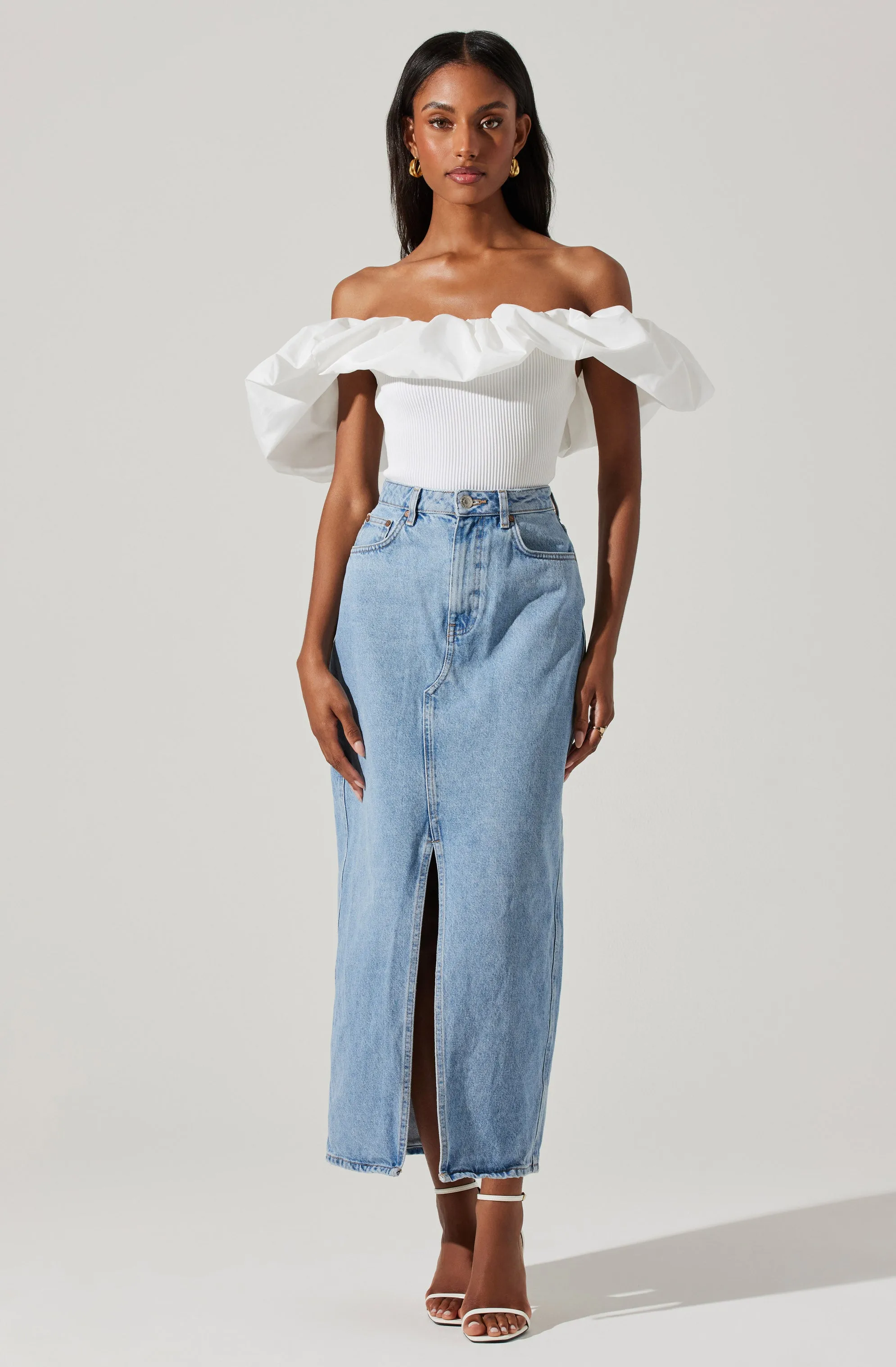 Cherie Off The Shoulder Top sold by Astr product image thumbnail 4