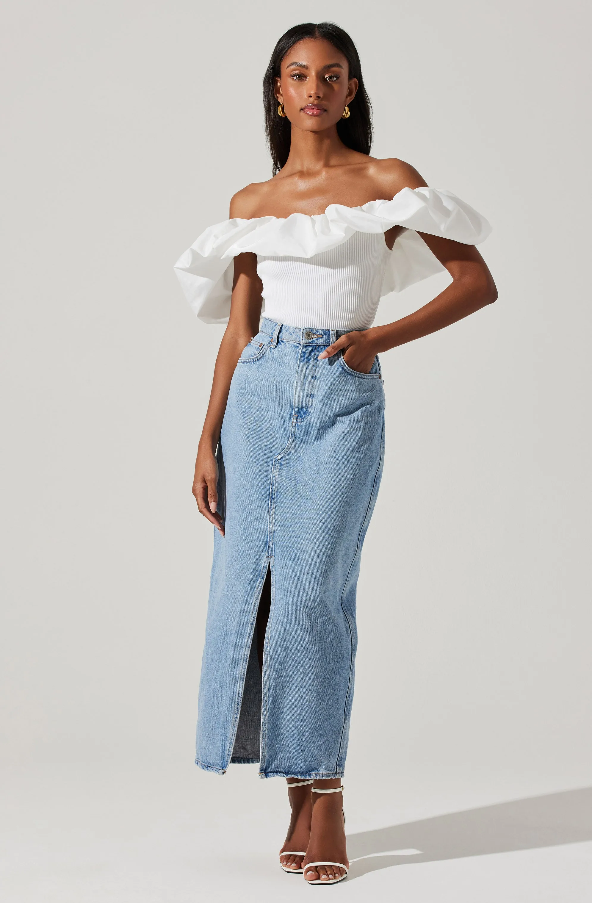 Cherie Off The Shoulder Top sold by Astr product image thumbnail 2