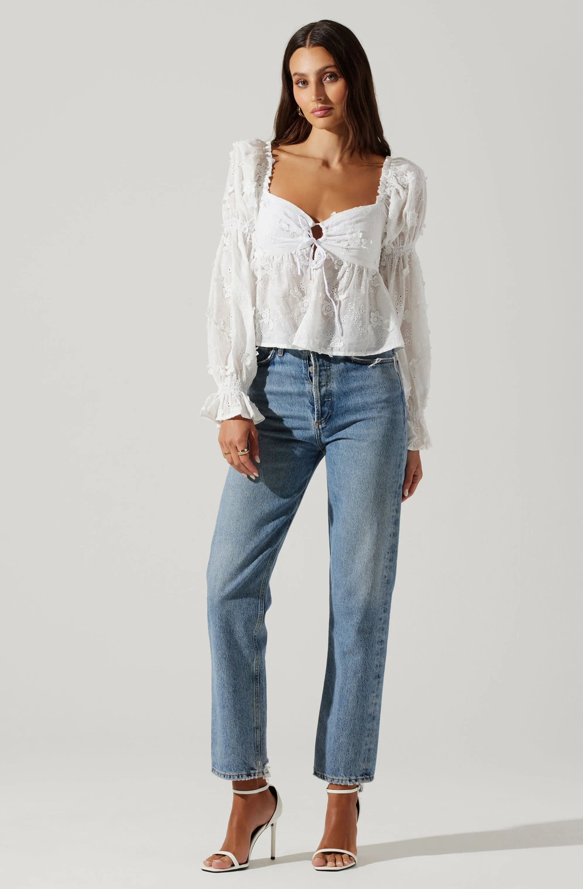 Barstow Puff Sleeve Top sold by Astr product image thumbnail 2