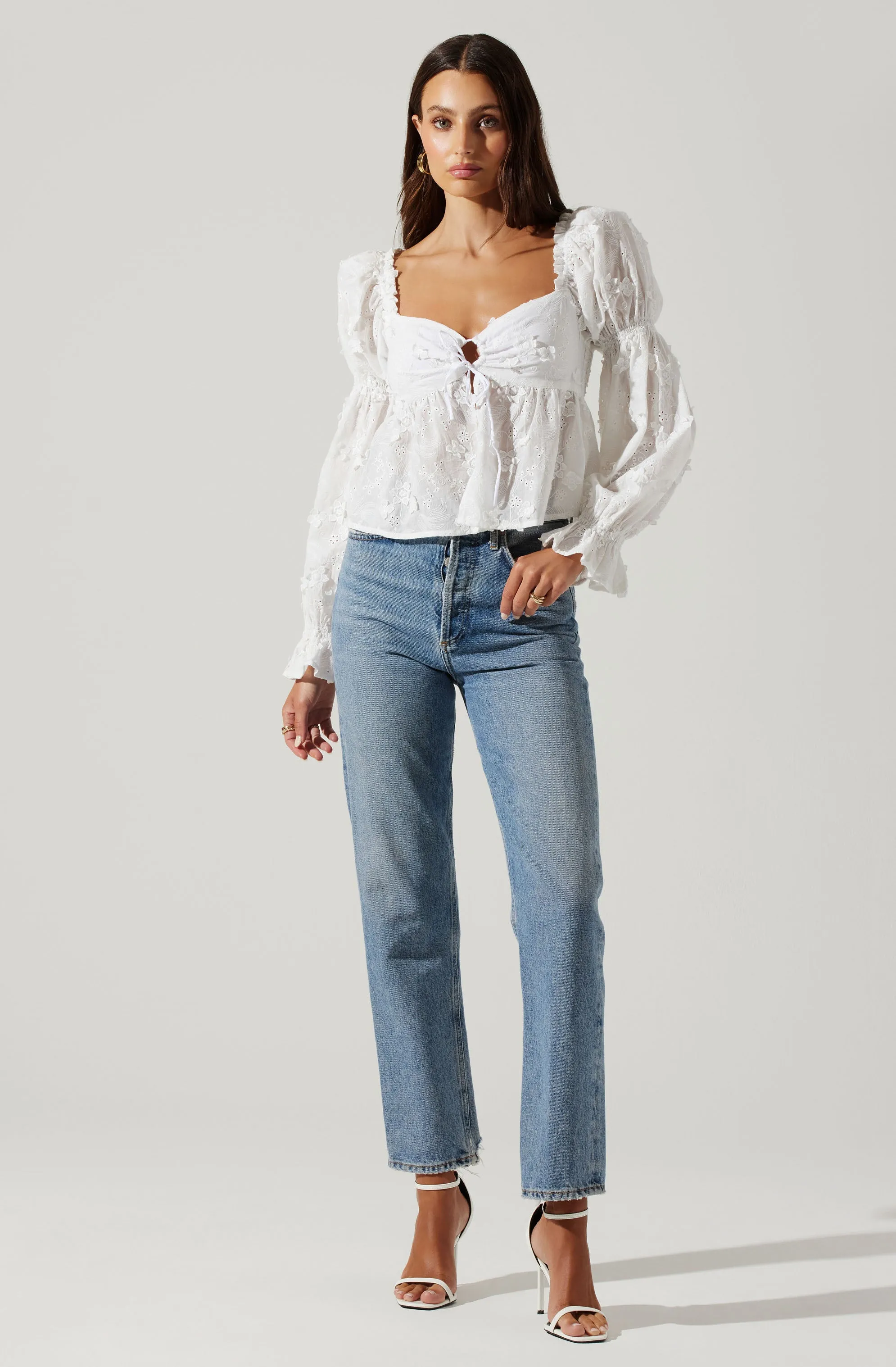 Barstow Puff Sleeve Top sold by Astr product image thumbnail 4