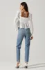 Barstow Puff Sleeve Top sold by Astr