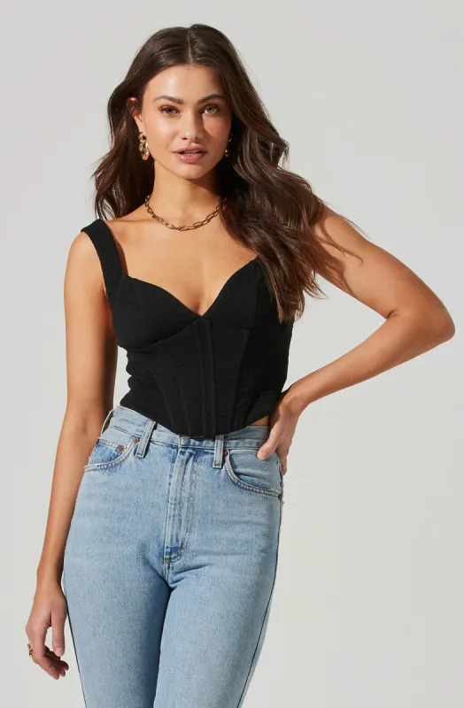 Corset Tank Top sold by Astr