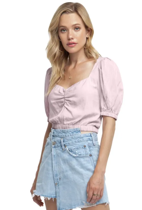 Drew Crop Top sold by Astr