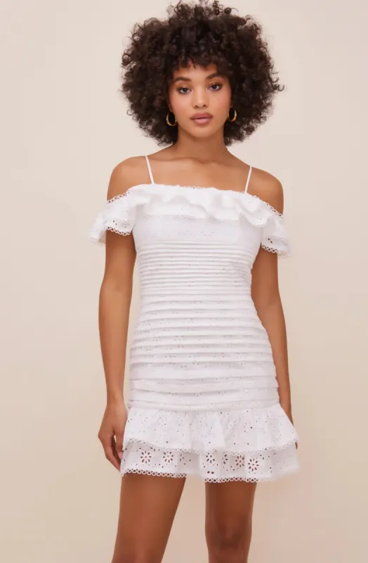 Una Off Shoulder Dress sold by Astr