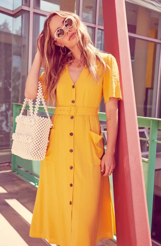 Charli Midi Dress made by Astr