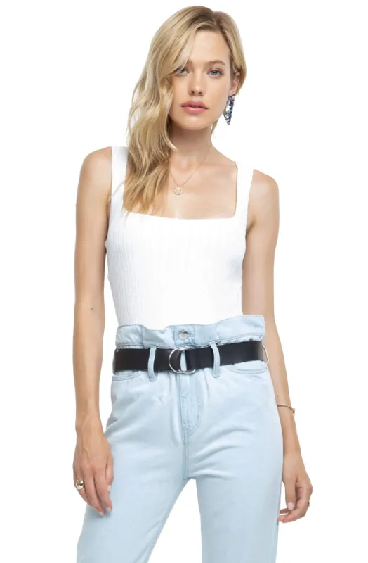 Tate Tank Bodysuit sold by Astr