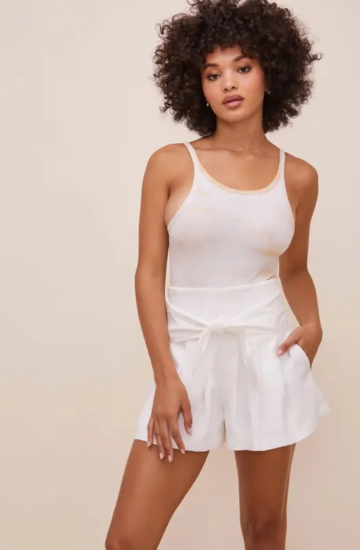 Marika Tie Waist Shorts sold by Astr