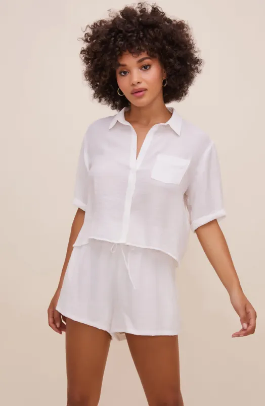 Evita Drawstring Shorts sold by Astr