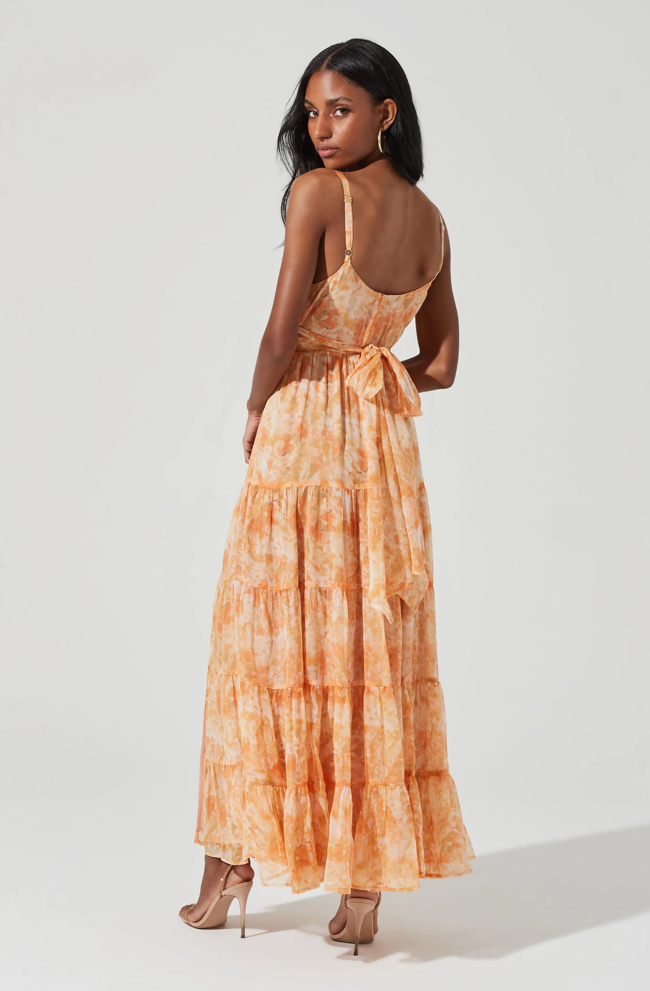 Elsa Floral Tiered Maxi Dress sold by Astr product image thumbnail 5