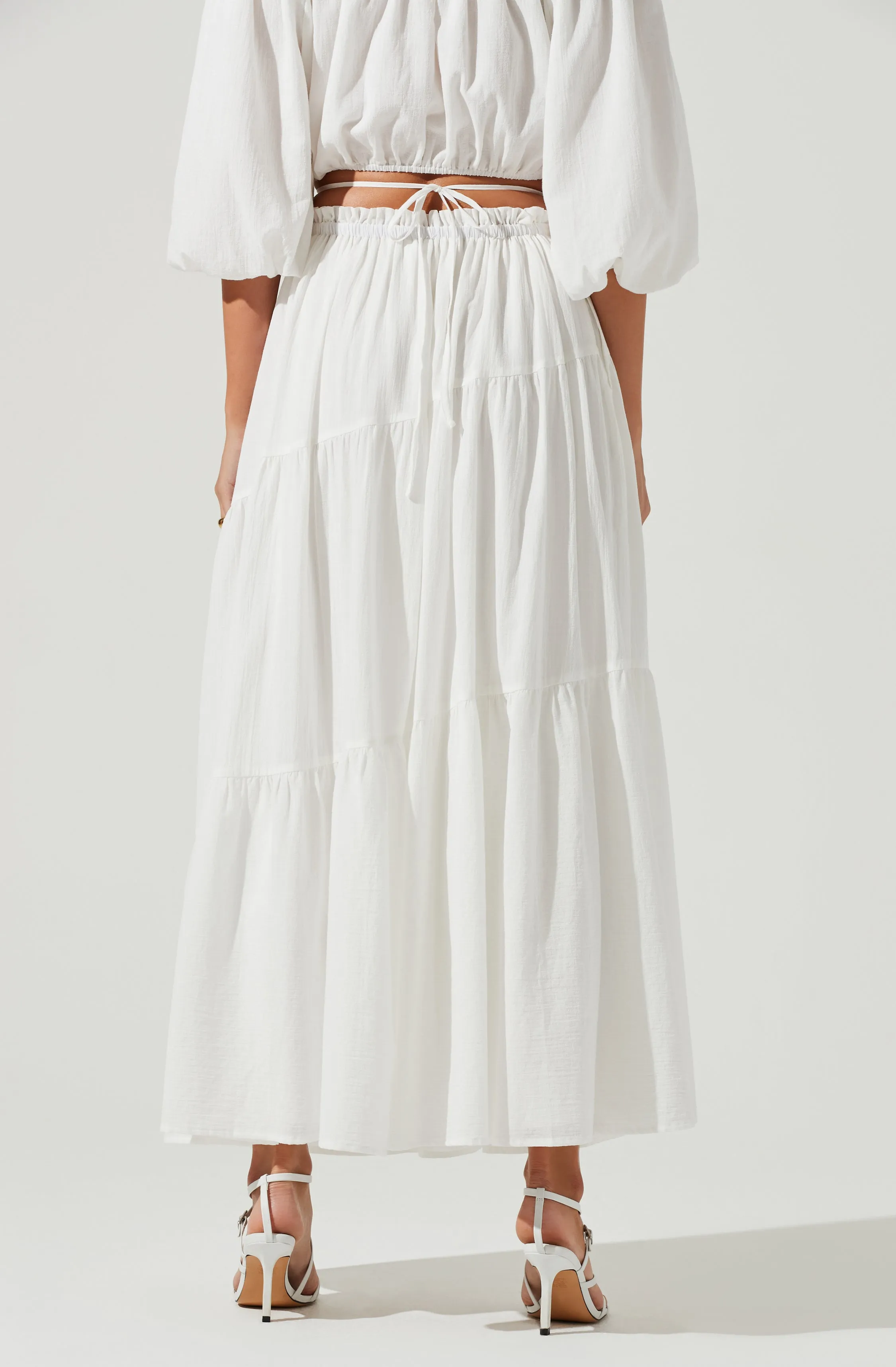 Balboa Tiered Maxi Skirt sold by Astr product image thumbnail 3