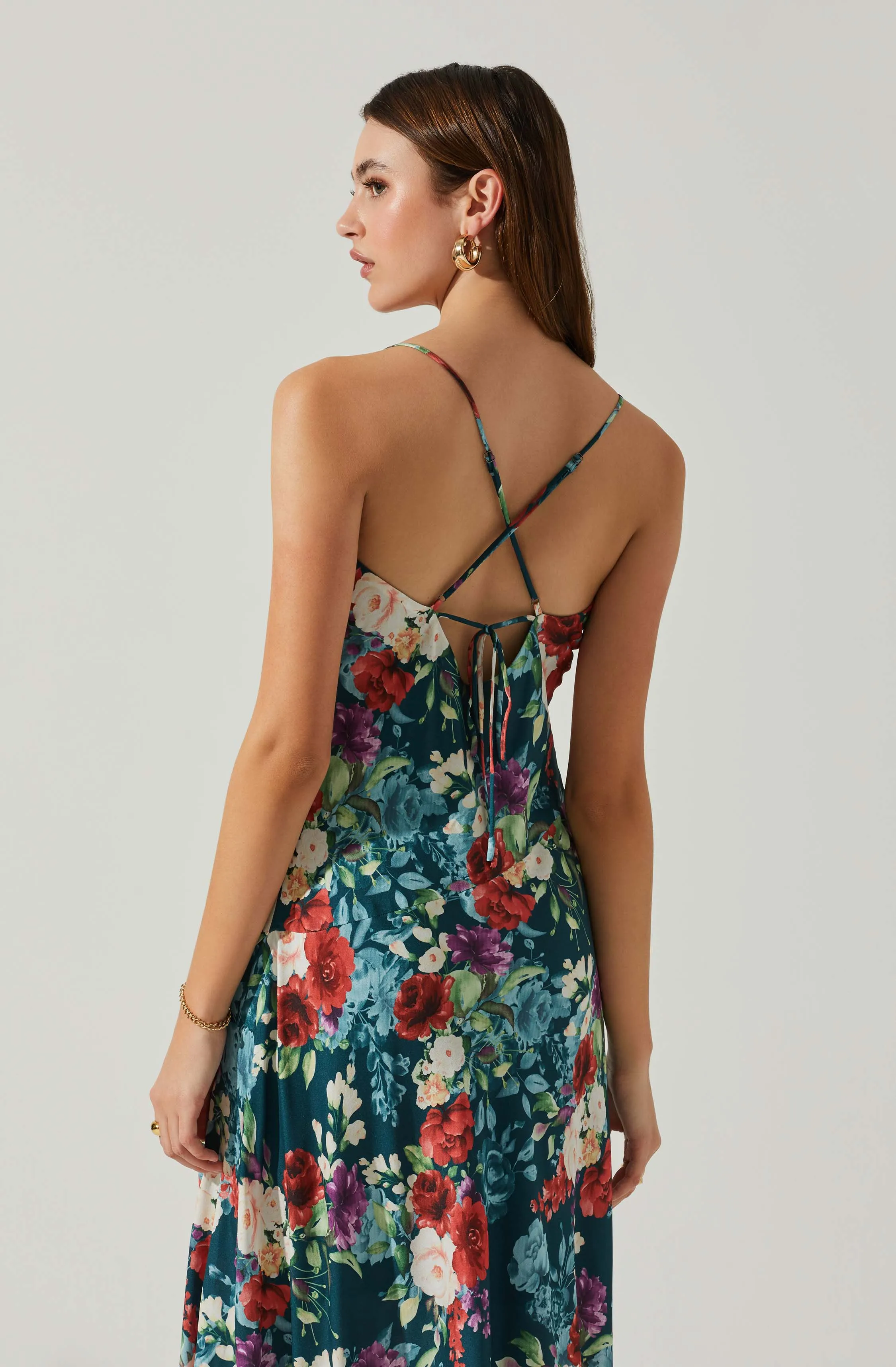 Gaia Floral Midi Dress sold by Astr product image thumbnail 5
