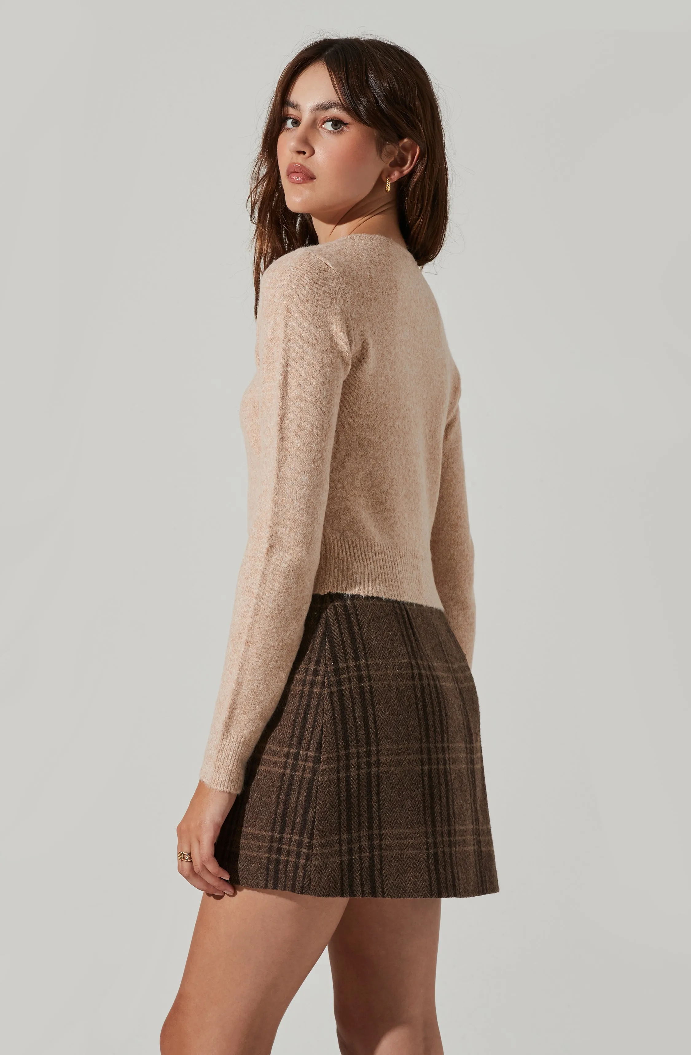 Pearl Button Cardigan sold by Astr product image thumbnail 4