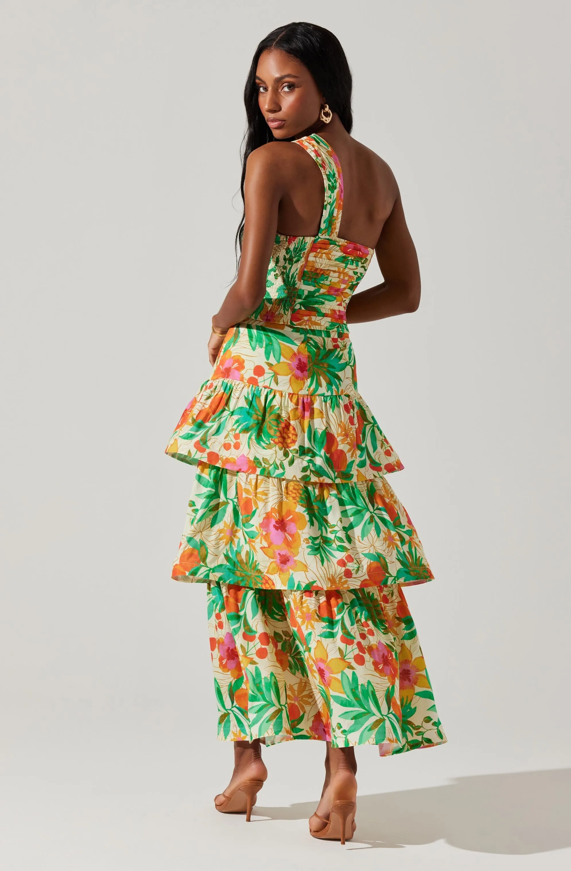 Daya One-Shoulder Crop Top sold by Astr product image thumbnail 4