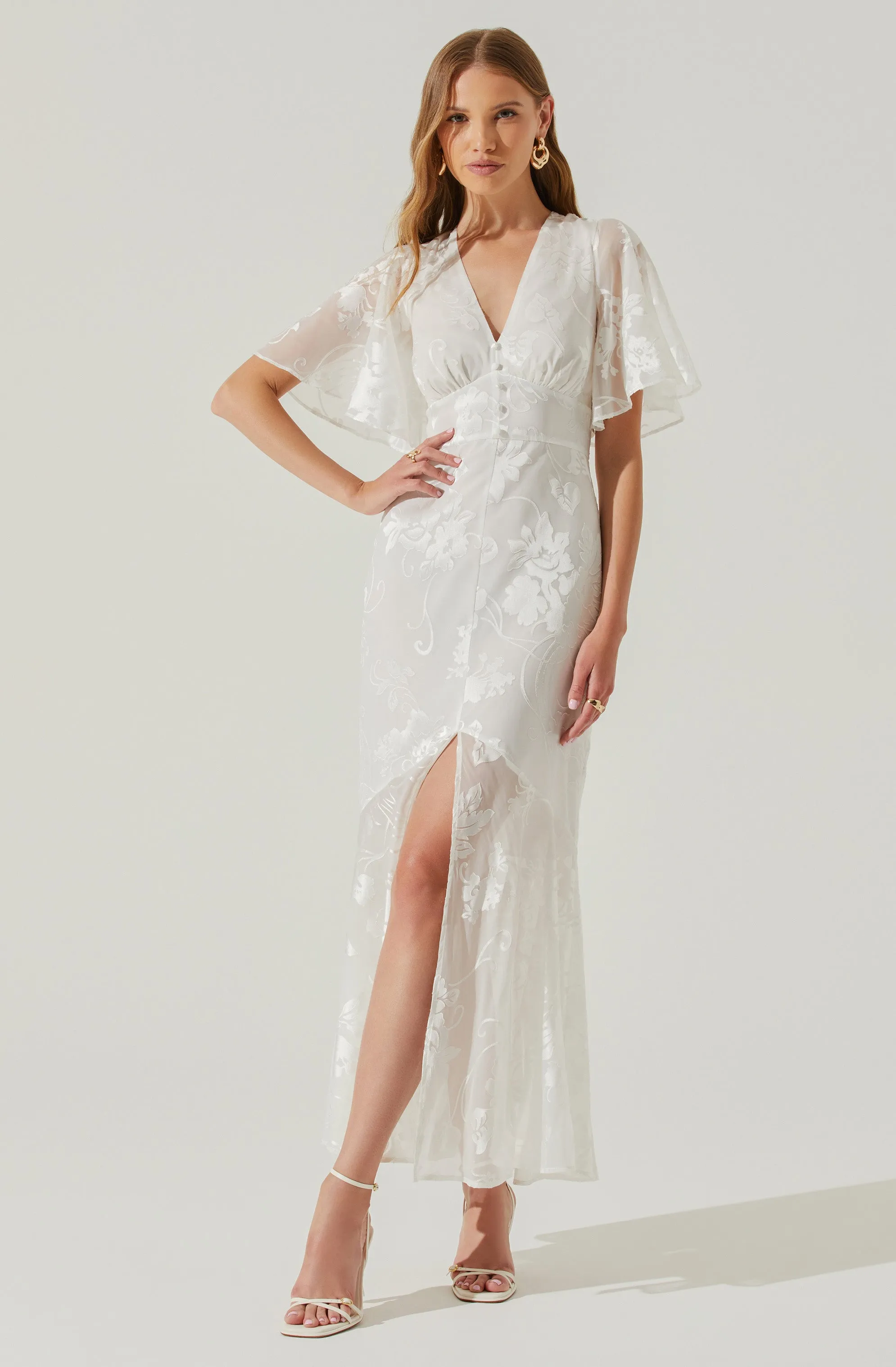 Jasmine Floral Midi Dress sold by Astr product image thumbnail 3