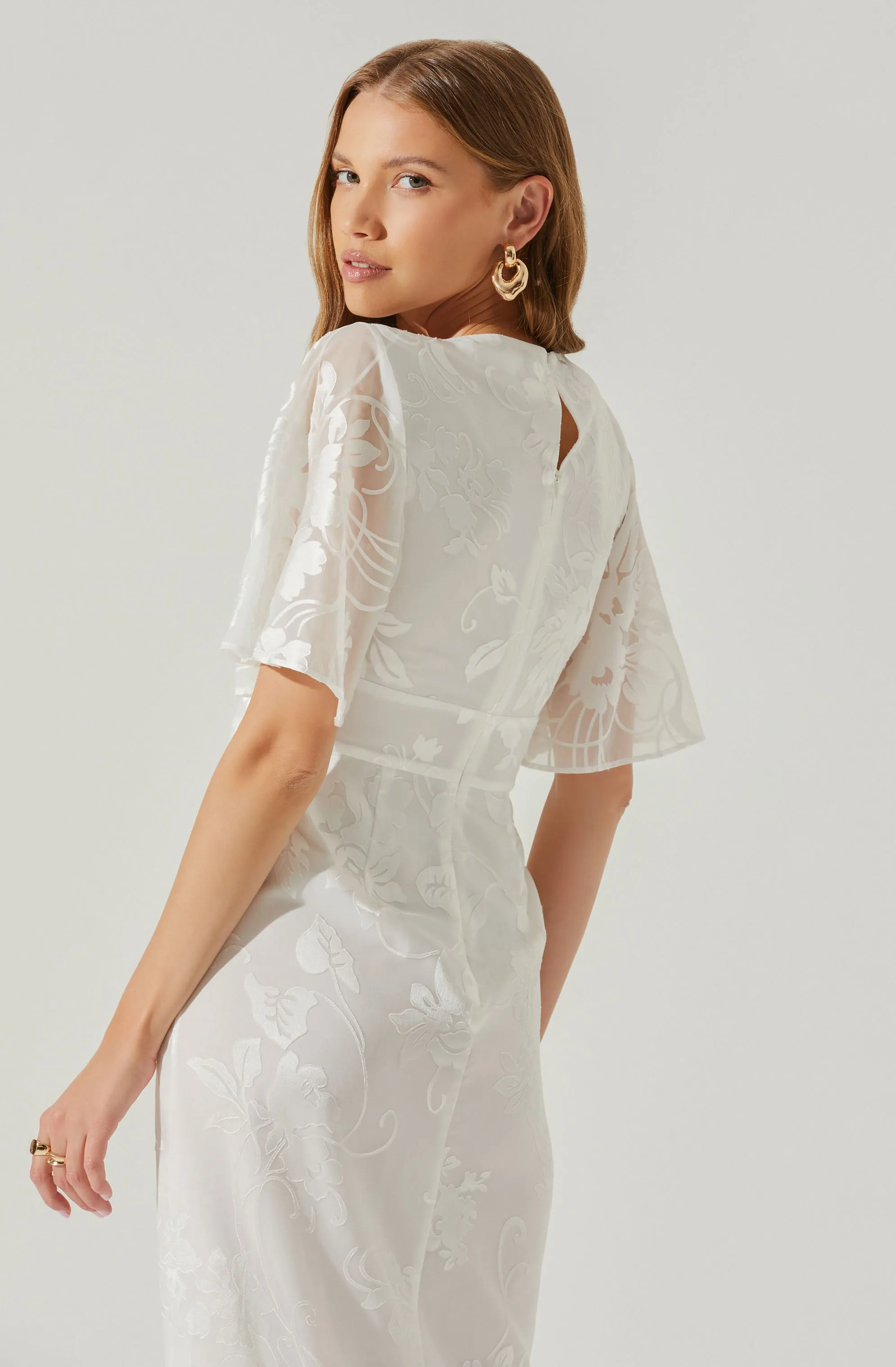 Jasmine Floral Midi Dress sold by Astr product image thumbnail 5