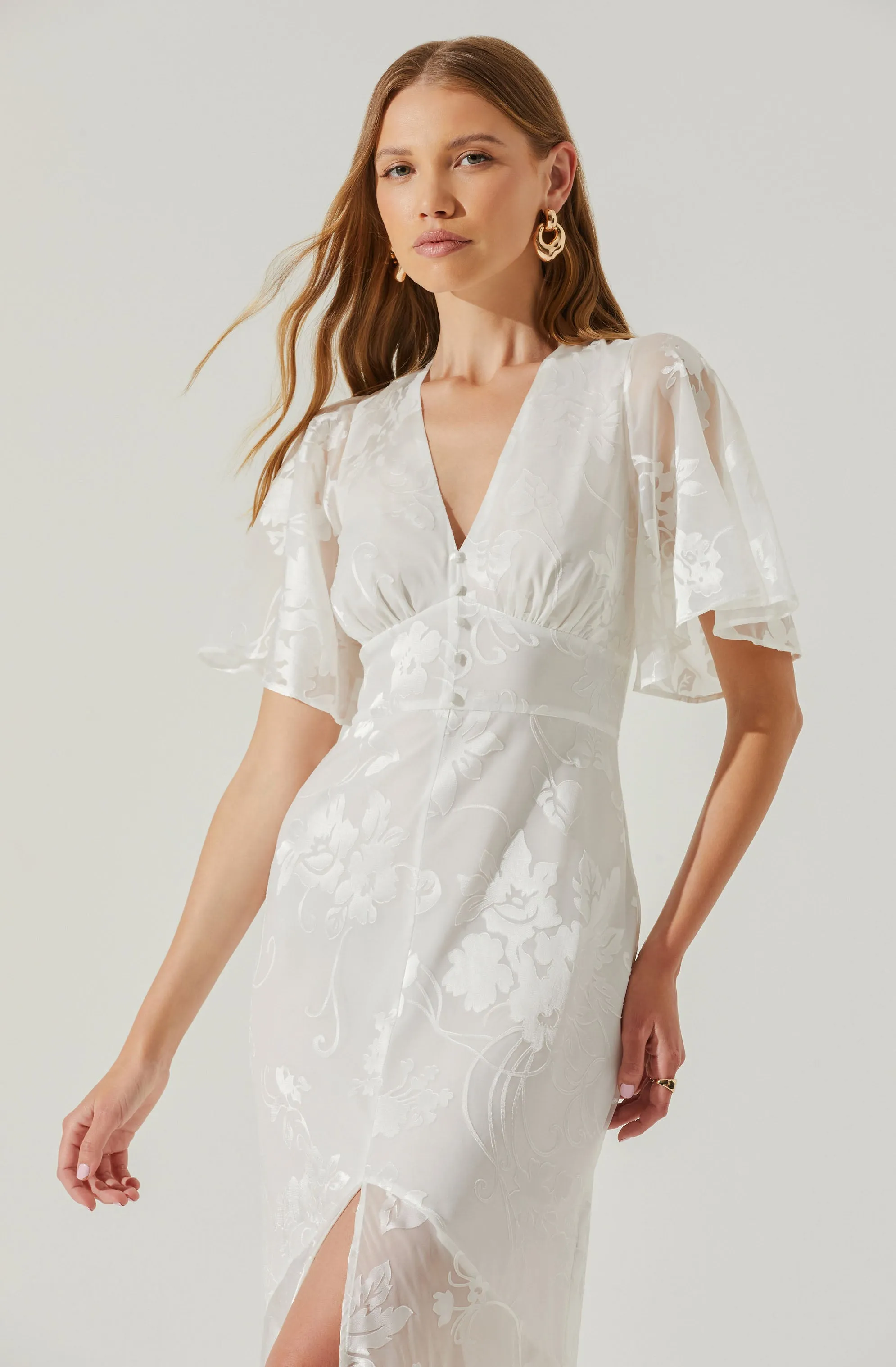 Jasmine Floral Midi Dress sold by Astr product image thumbnail 4