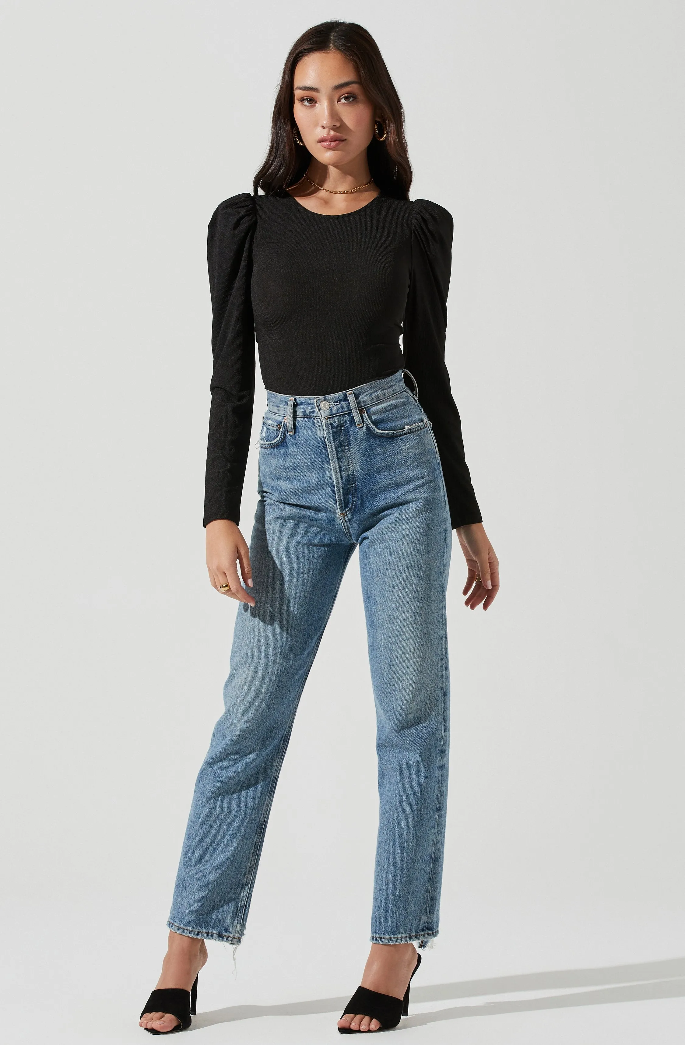 Multi Back Cutout Bodysuit sold by Astr product image thumbnail 3