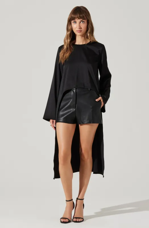 Safiya High-Low Top sold by Astr