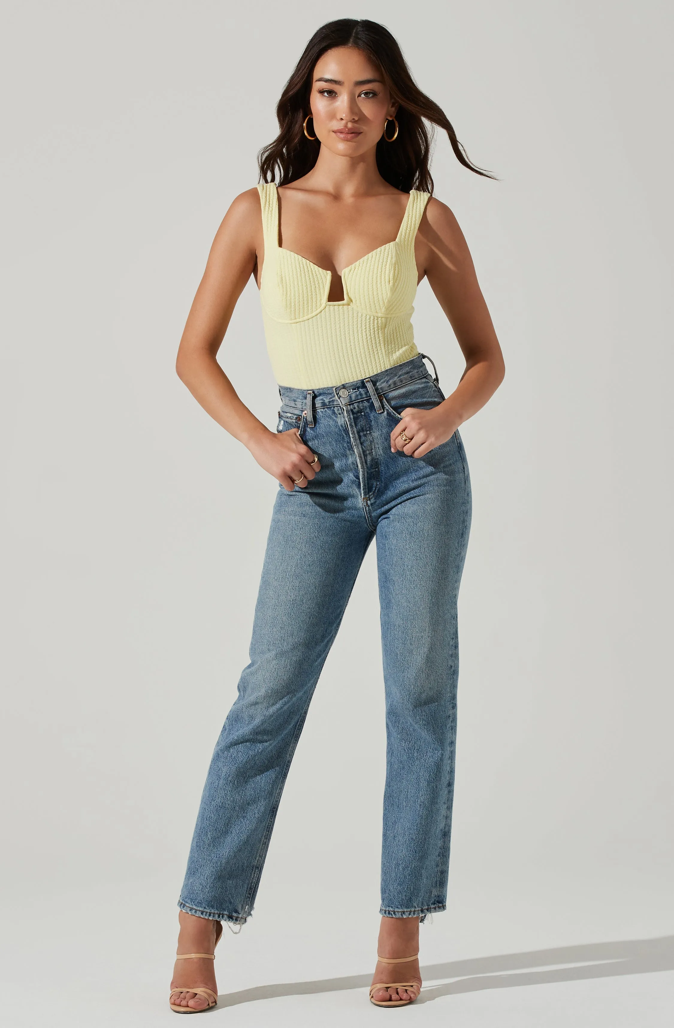 Aria Bustier Bodysuit sold by Astr product image thumbnail 2