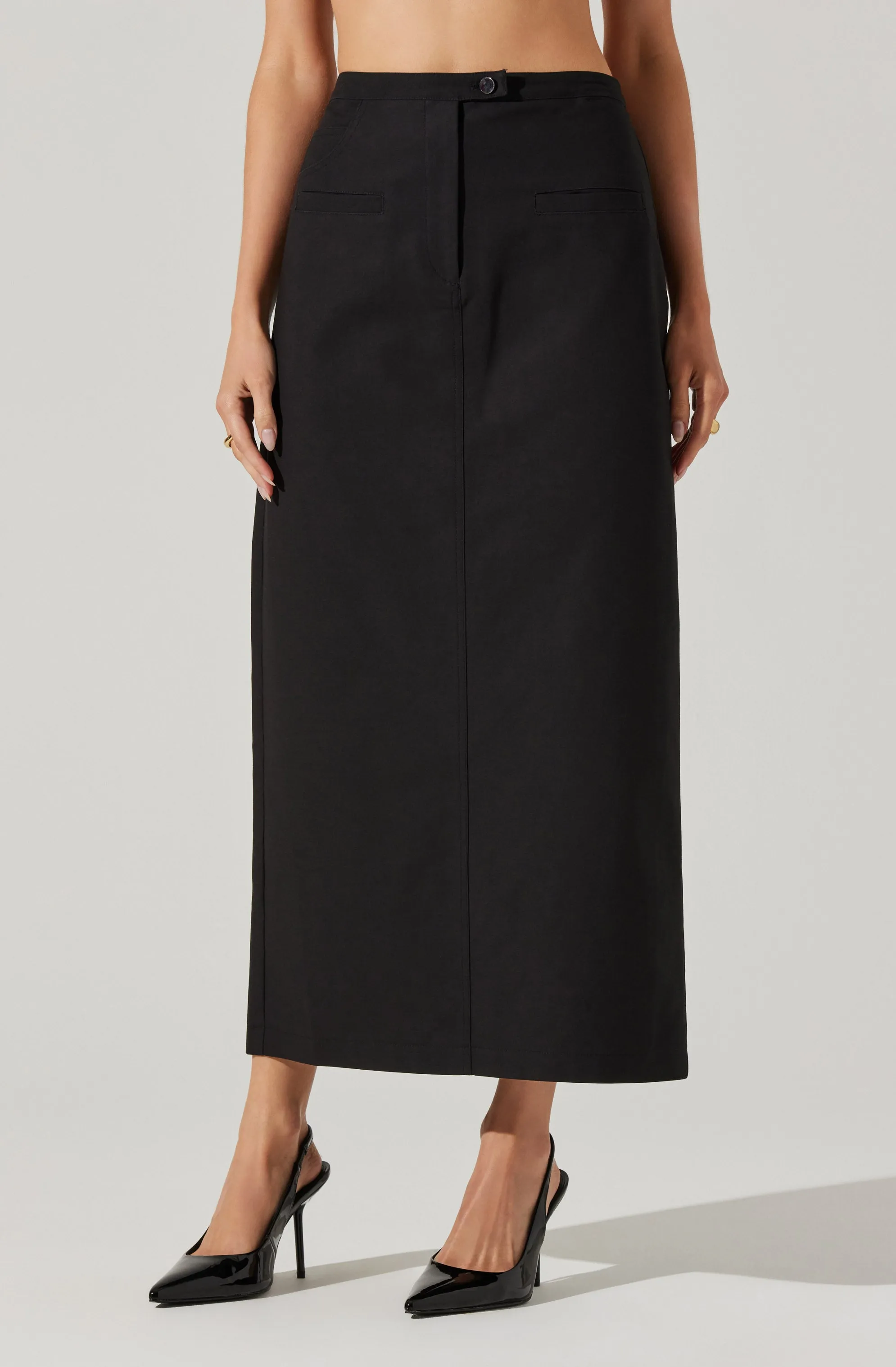 Sibley Tailored Midi Skirt sold by Astr product image thumbnail 4