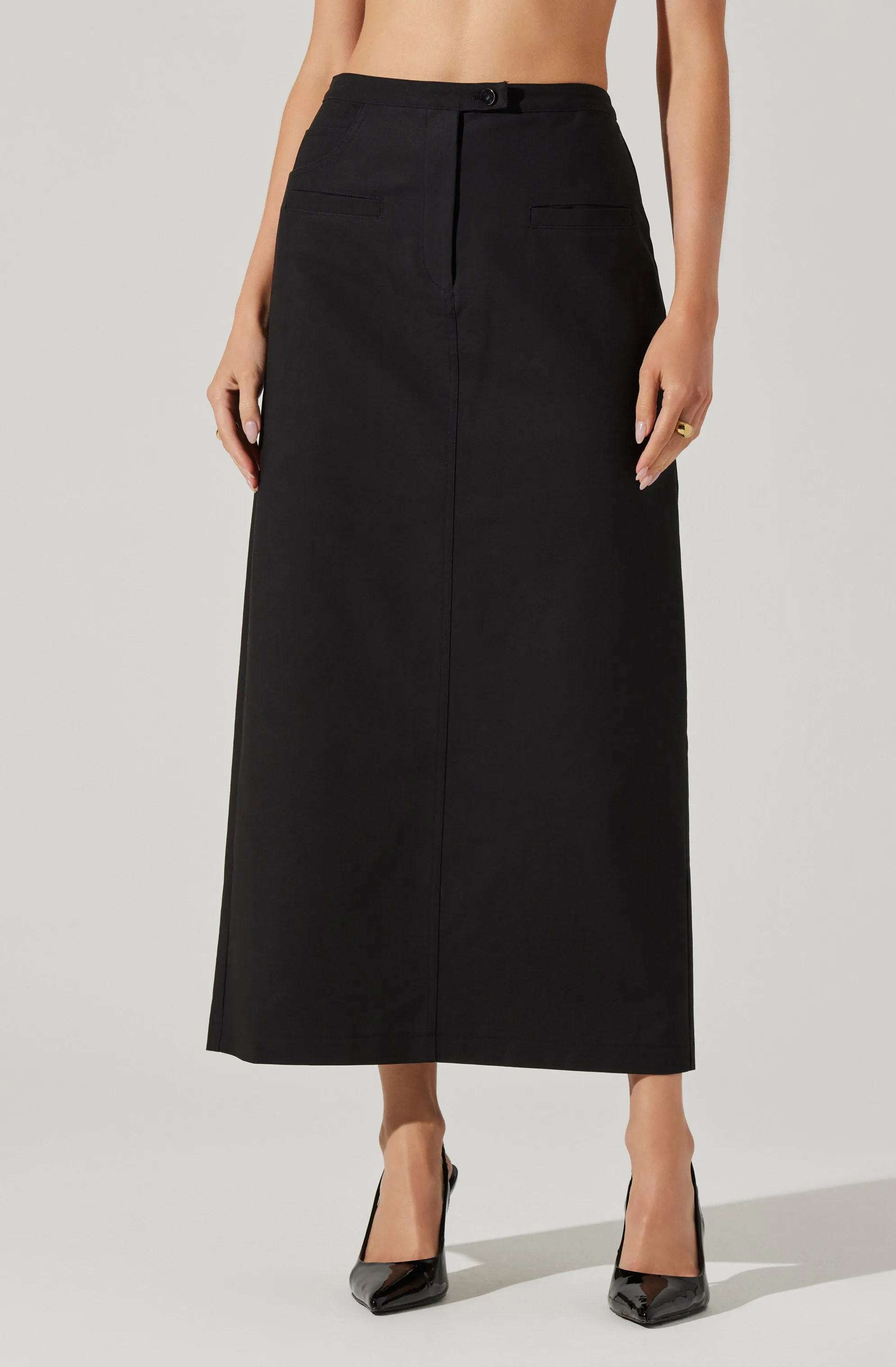 Sibley Tailored Midi Skirt sold by Astr product image thumbnail 2