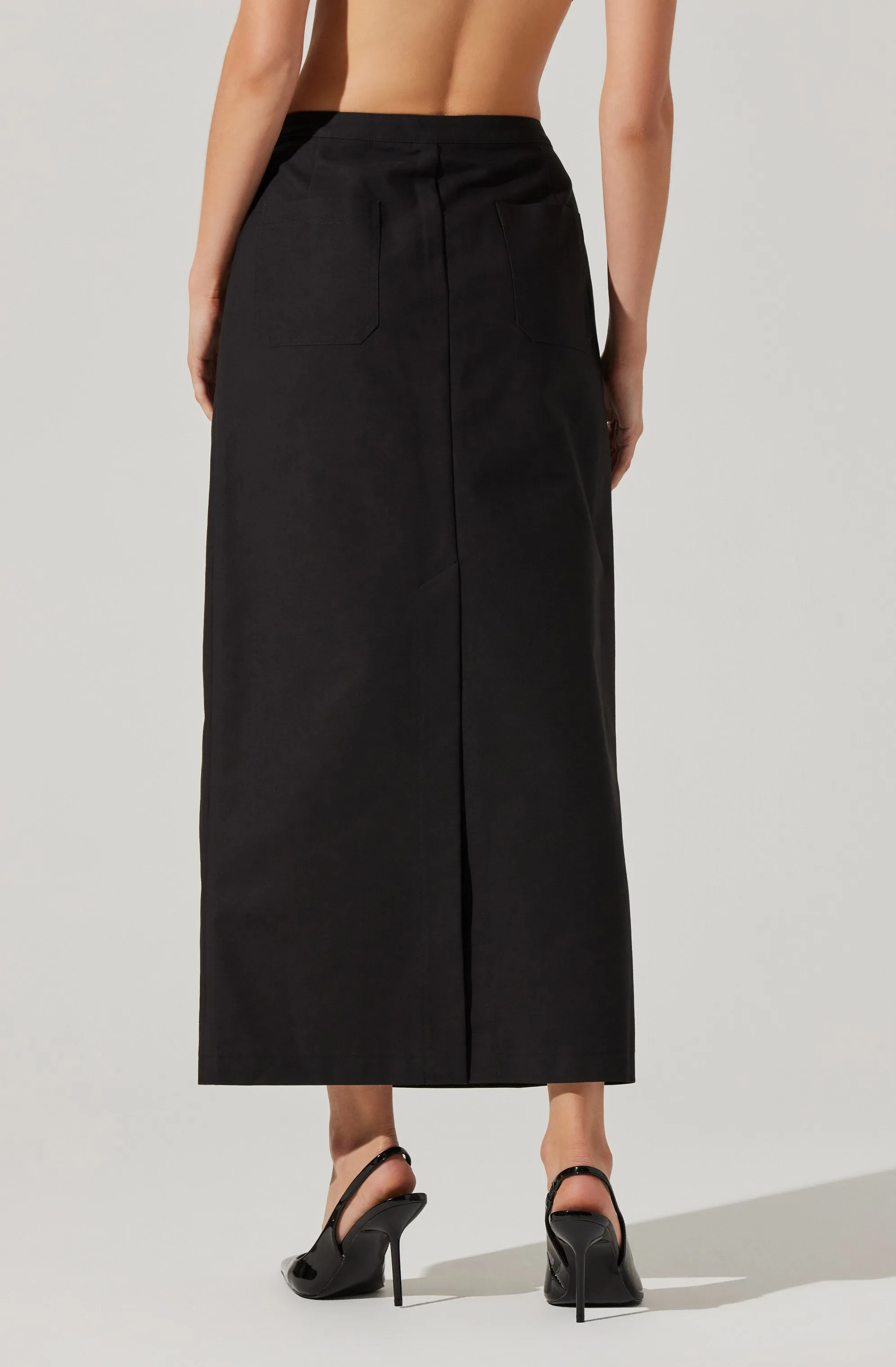 Sibley Tailored Midi Skirt sold by Astr product image thumbnail 3