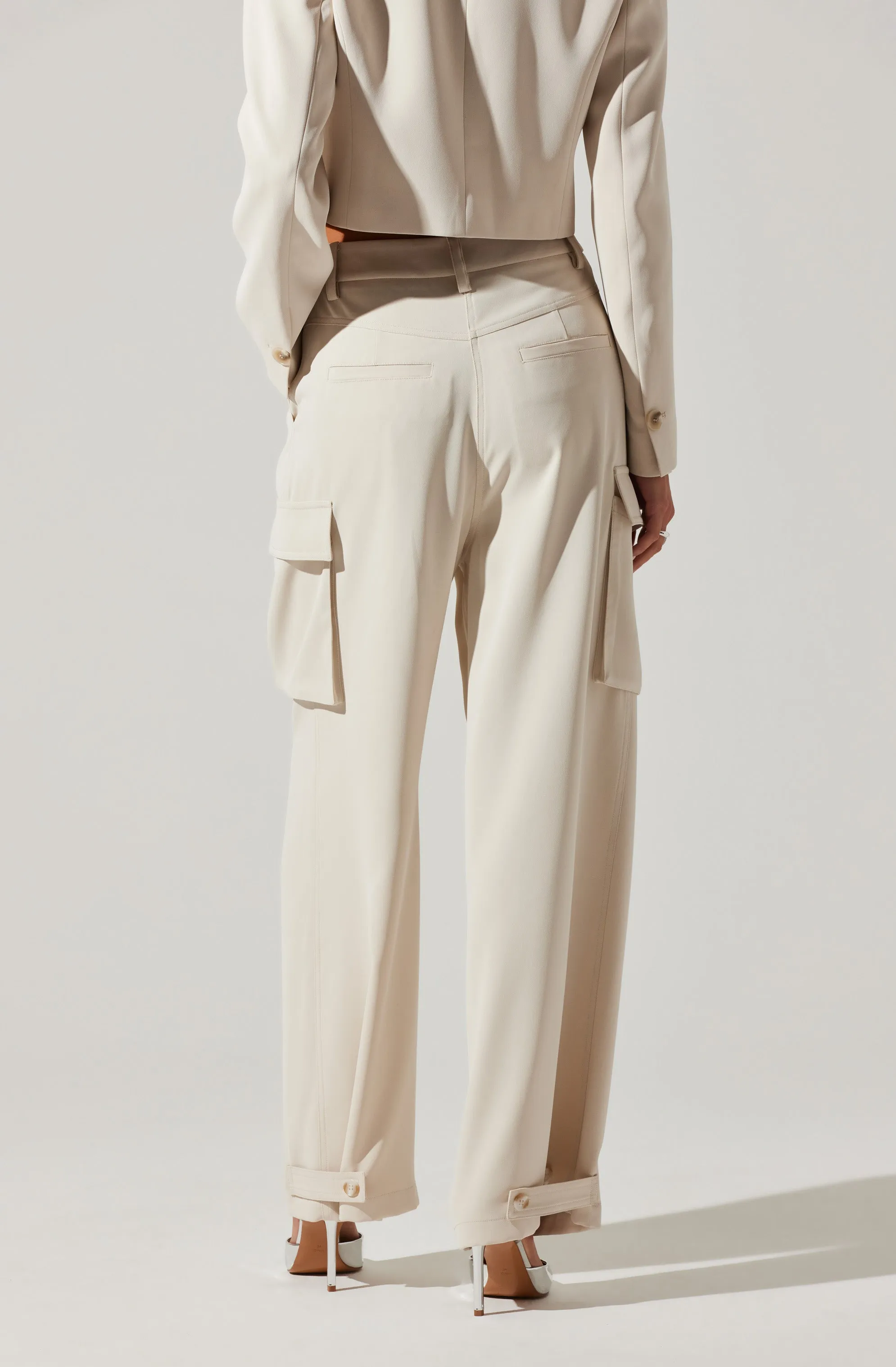 Denison High Waisted Cargo Pants sold by Astr product image thumbnail 4