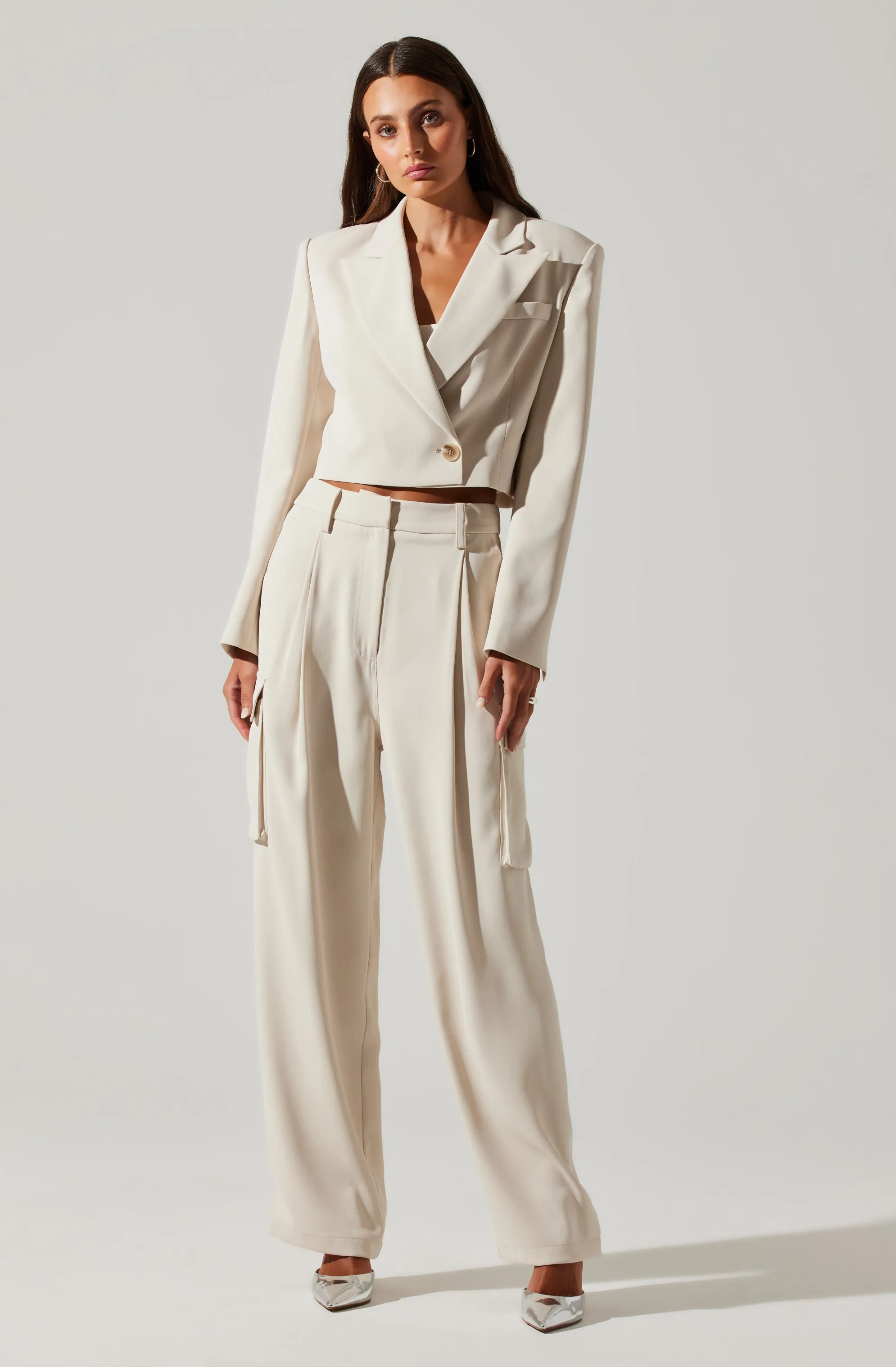 Denison High Waisted Cargo Pants sold by Astr product image thumbnail 3