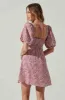 Floral Puff Sleeve Mini Dress sold by Astr