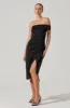 Gwyneria Off Shoulder Midi Dress sold by Astr
