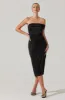 Gwyneria Off Shoulder Midi Dress sold by Astr