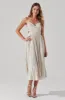 Capitola Pleated Midi Dress sold by Astr