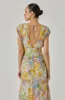 V-Neck Pleated Midi Dress sold by Astr