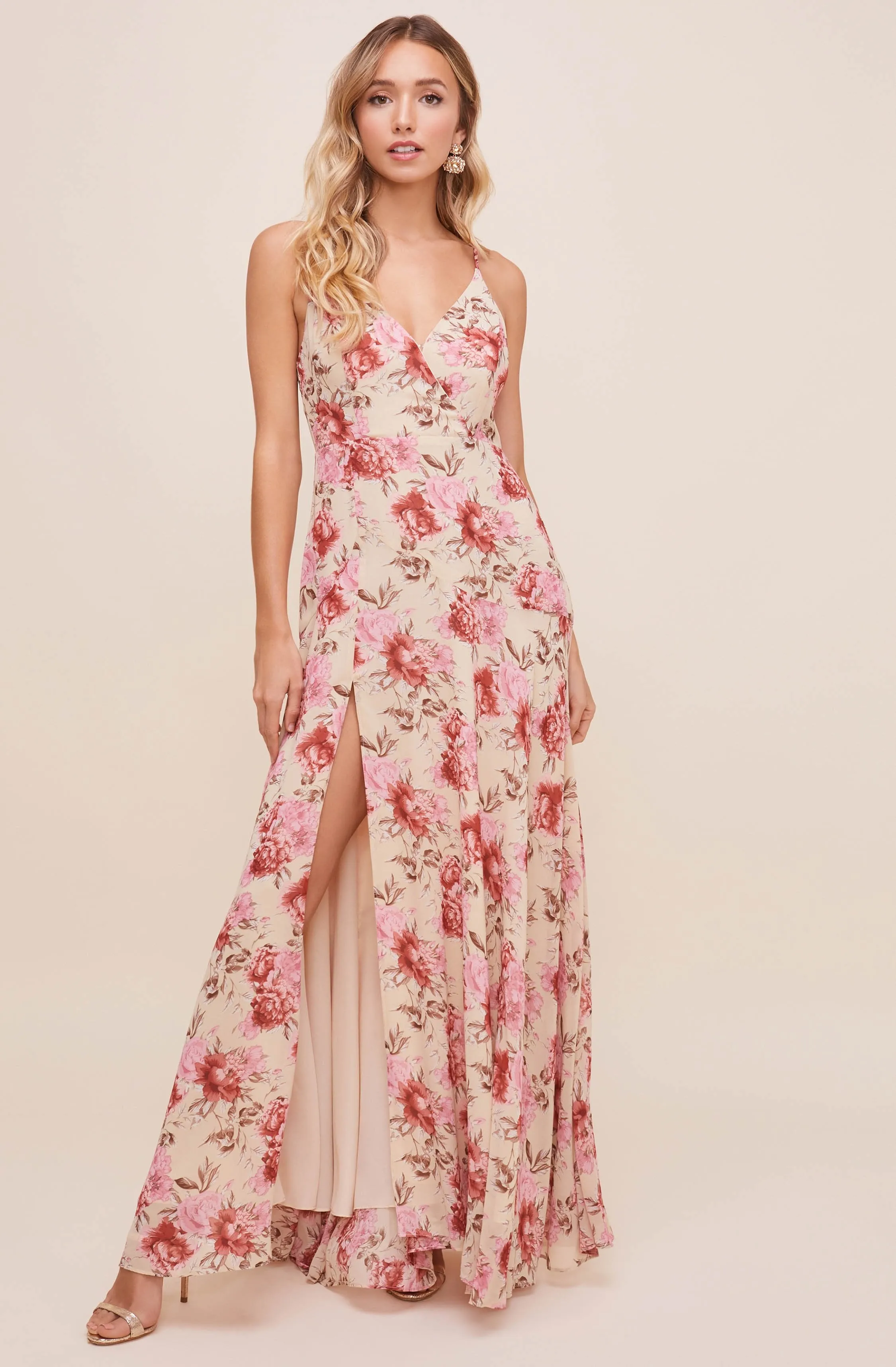 Pandora Floral Maxi Dress sold by Astr product image thumbnail 4