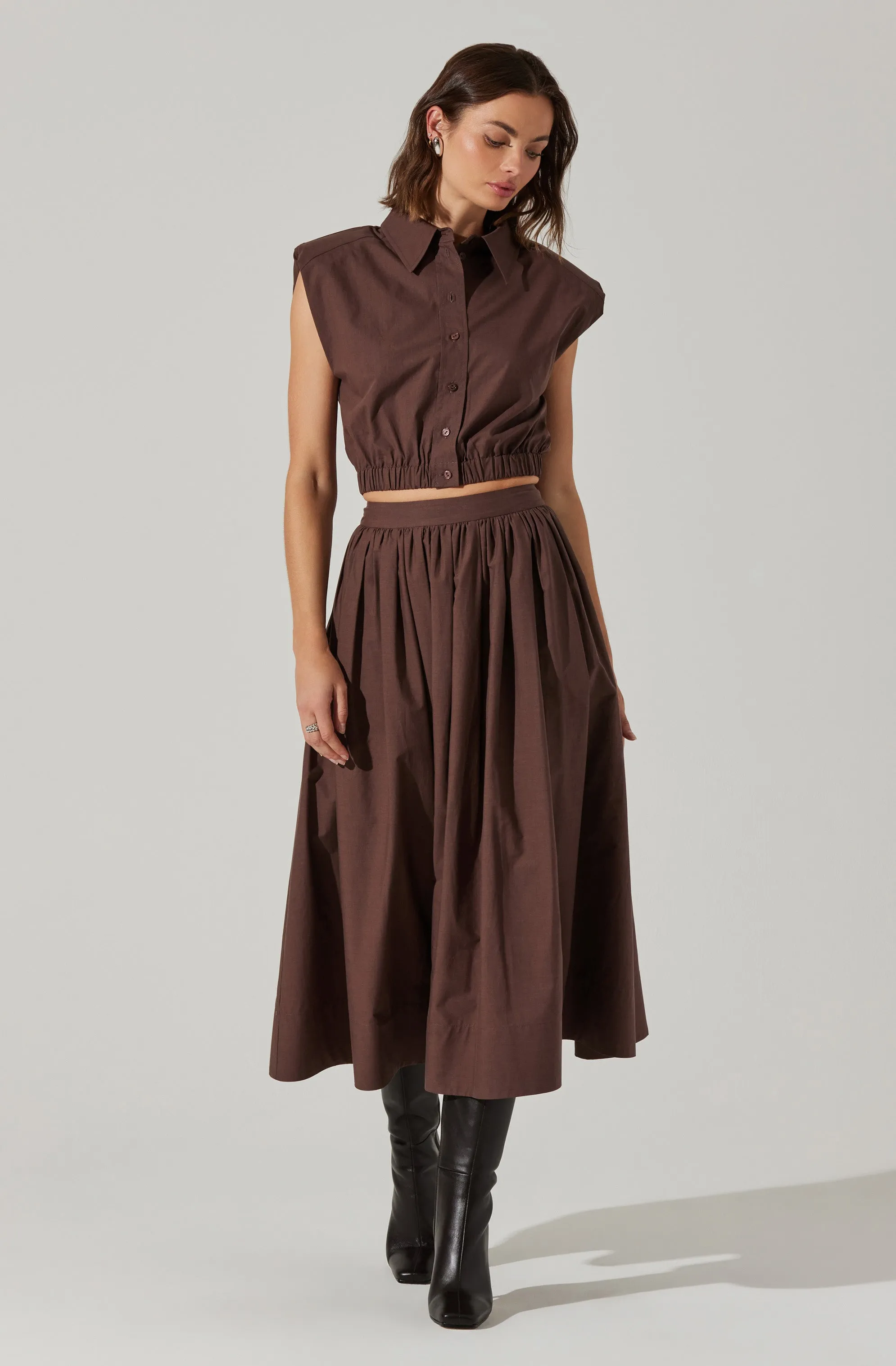 Diandra Midi Skirt sold by Astr product image thumbnail 3